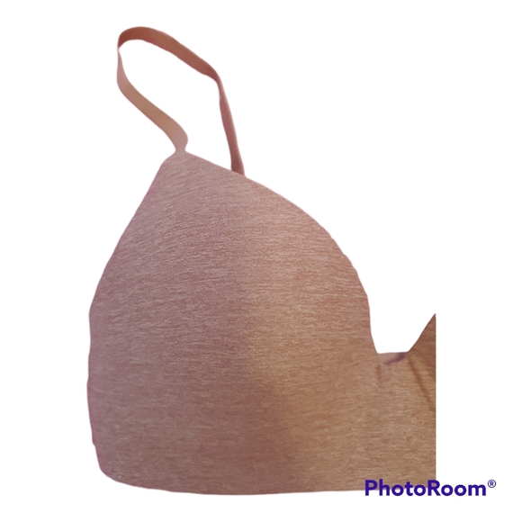 LA SENZA Beige Pink Wireless Push Up Bra - Size XS, 32A - Picture 2 of 4